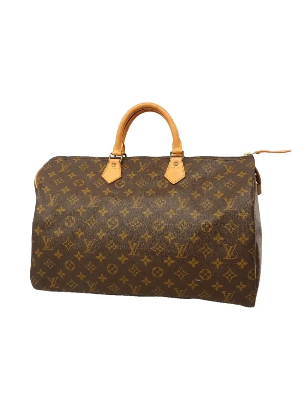 Louis Vuitton Monogram Speedy 40 Brown Handbag